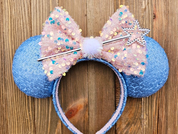 Cinderella Minnie Ears, Fairy God Mother Minnie Ears, Disney  display picture 3