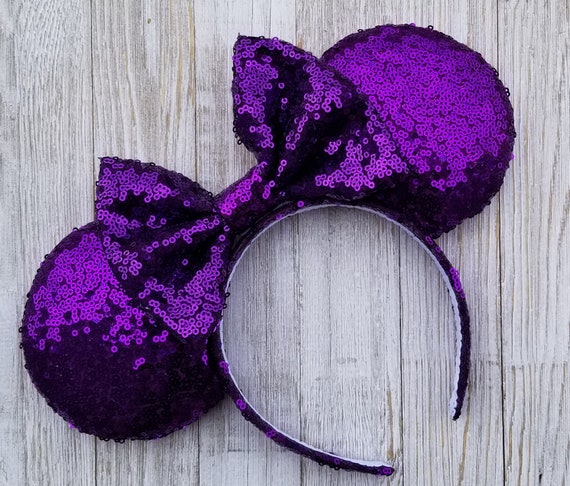 Halloween Disney Ears, Purple Disney Ears, Purple Minnie  display picture 1