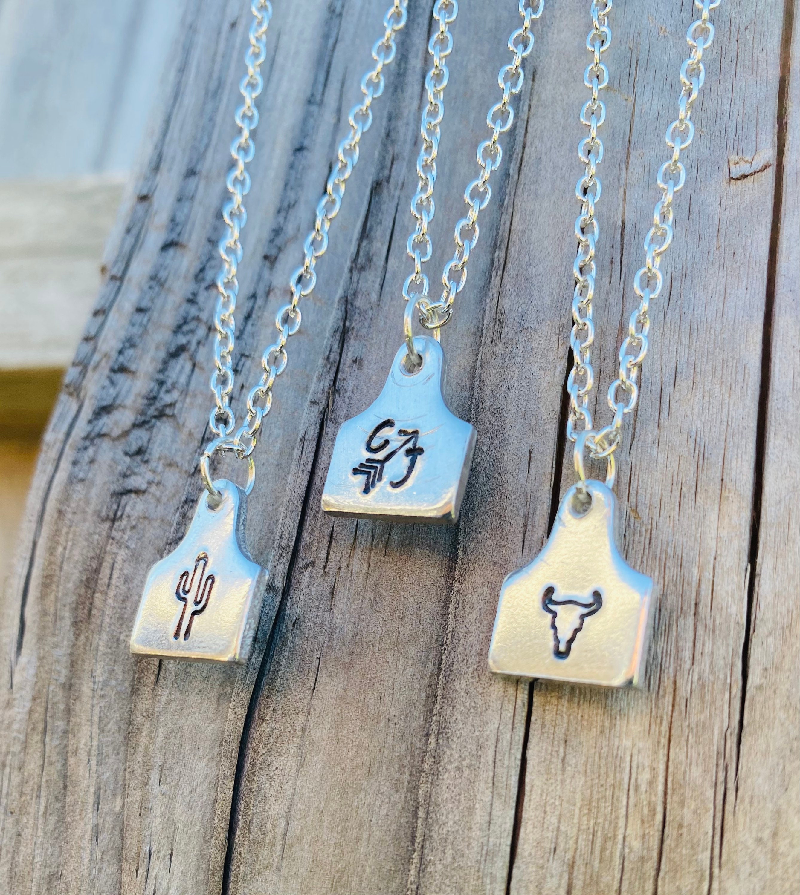 The Cattle Tag Necklace – The Hive Boutique UT