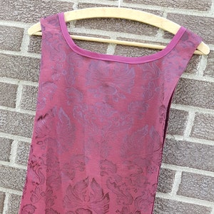 Embossed Purple Scapular Monostole Vestment: Liturgical Tunic