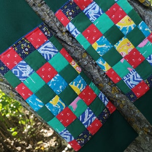 Quilted green clergy stole for ordinary time, pastor stole, religious vestment,gift for minister, seminarian gift, green clerical stole