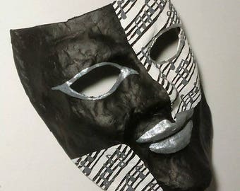 Mexican mask made of paper mache Music