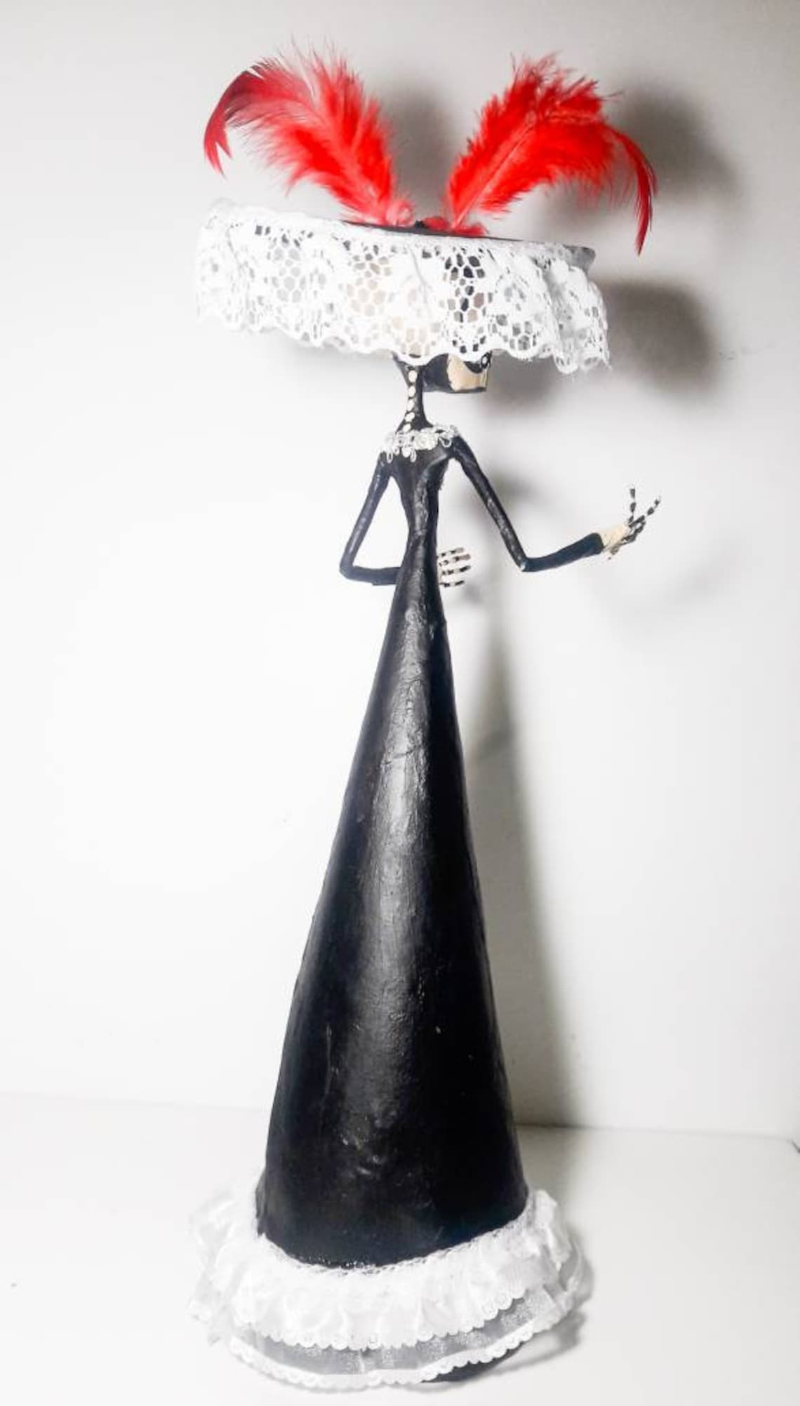 Catrina Paper sculpture papier maché papercraft Day of the | Etsy México