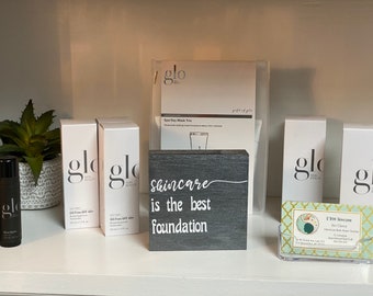 Spa Decorations| Esthetician Decor| Skincare Sign| Spa Sign| Esthetician Gifts| Facial Sign| Skincare Decor