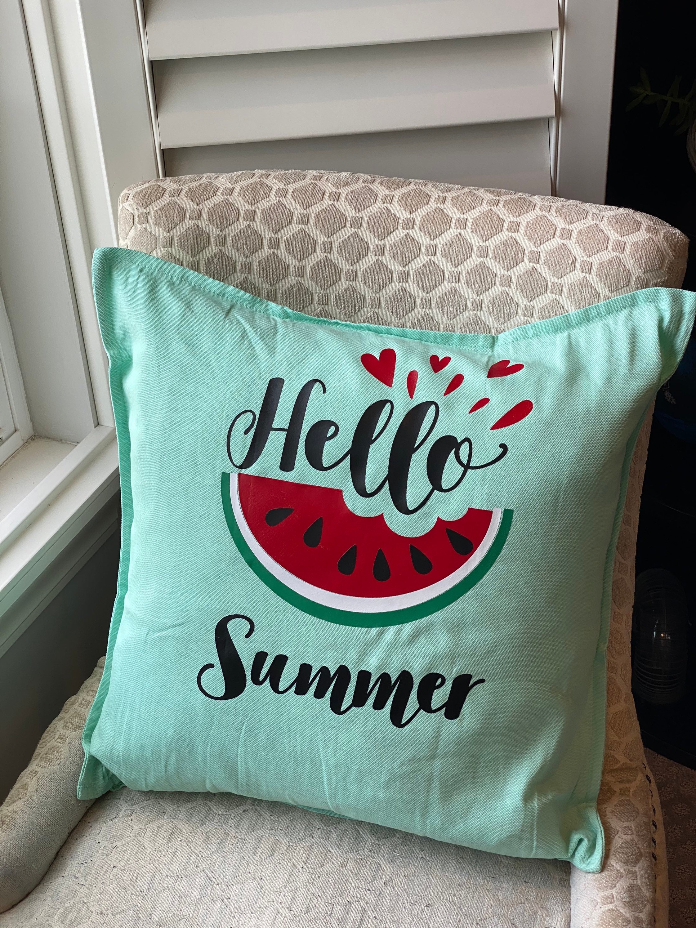 Summer Throw Pillow Outdoor Pillow Patio Decor Gift for Etsy Norway