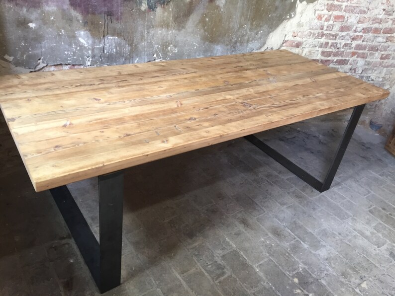 Esstisch aus Gerüstbohlen Holztisch Küchentisch | Etsy