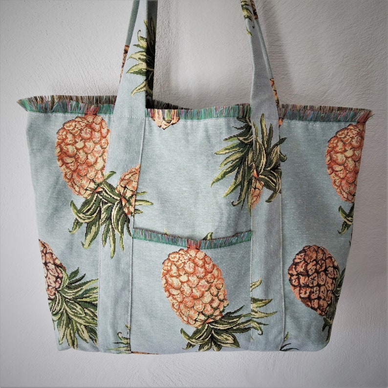 Reusable Bag Shopping Bag Happy Design Tote Cotton Tote Bag