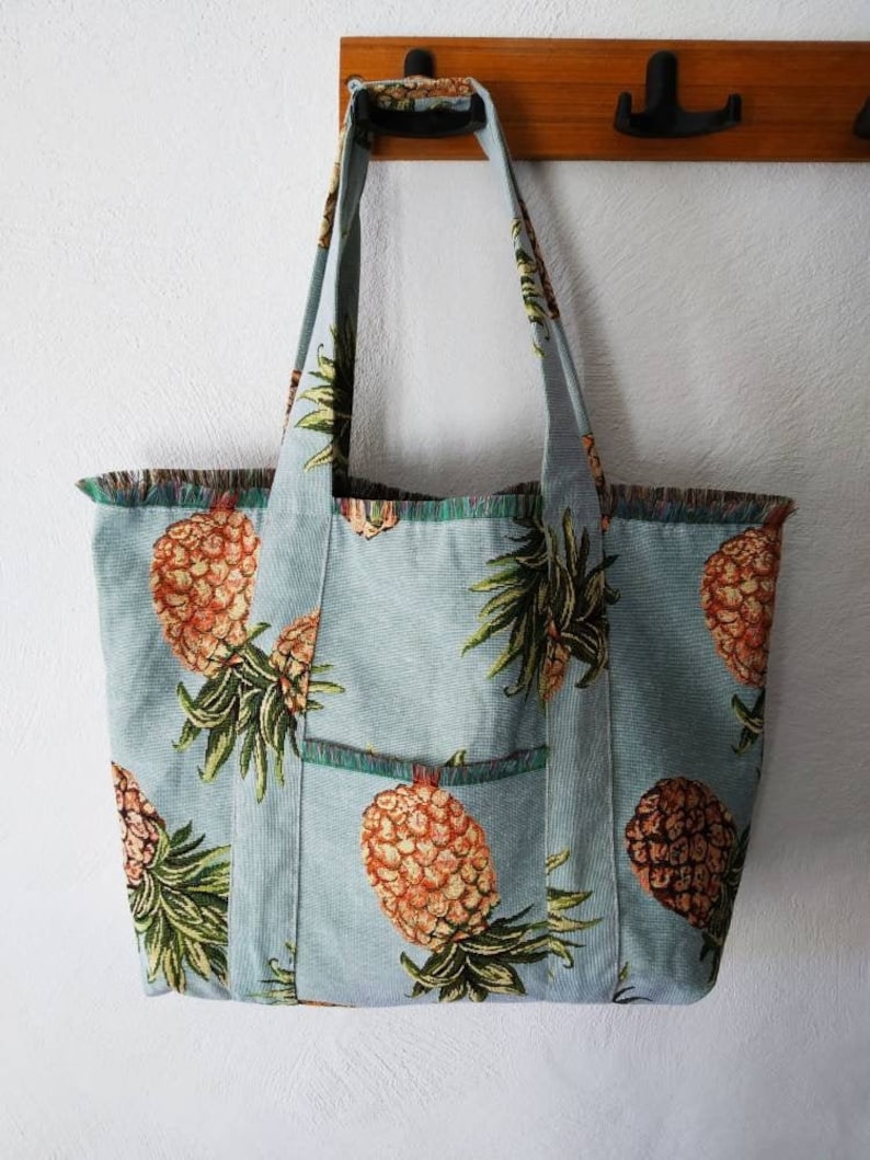Reusable Bag Shopping Bag Happy Design Tote Cotton Tote Bag
