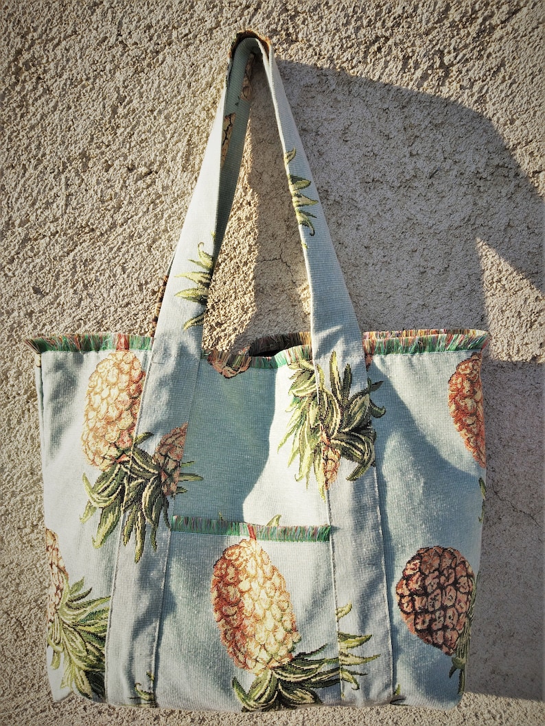 Reusable Bag Shopping Bag Happy Design Tote Cotton Tote Bag