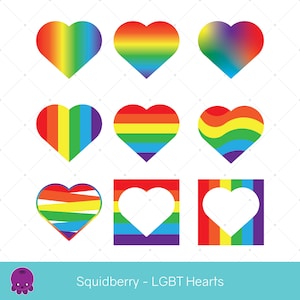 LGBT Heart, Clip Art, Gay Pride, Wedding Invitation, Bisexual Transgender, Marriage Equality, Love is Love, Pride Event, Scrapbook Supply