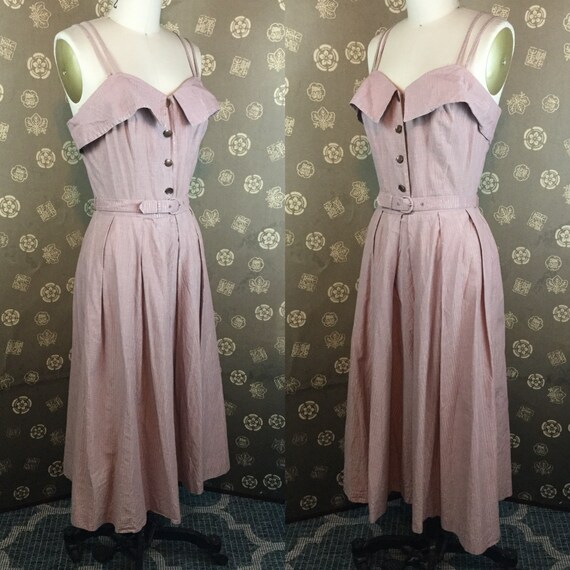 1950s Twin Strap Sundress