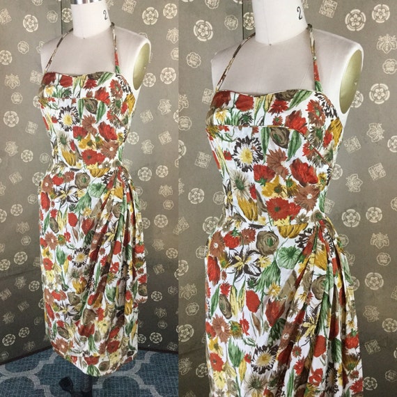 sarong halter dress