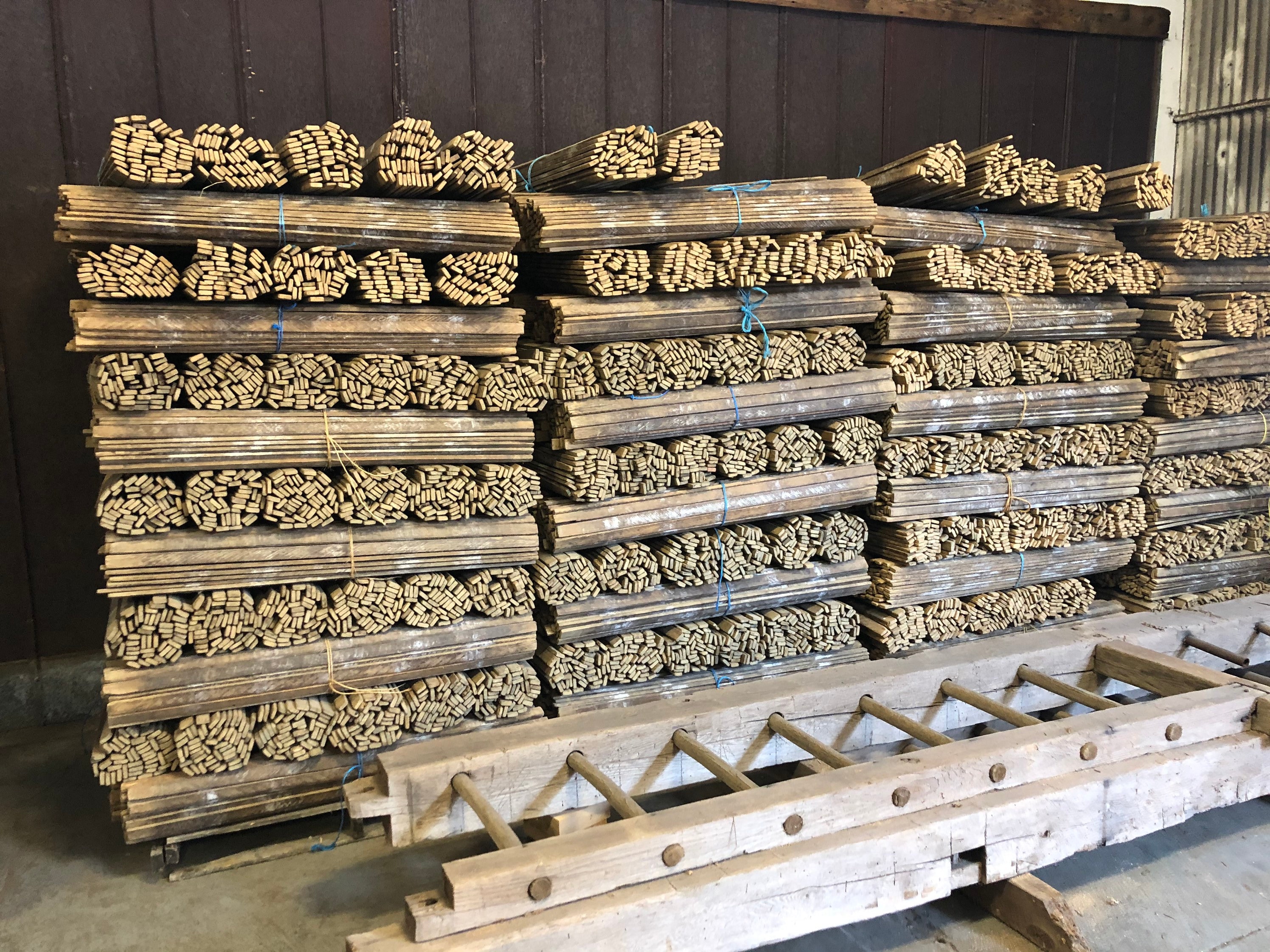 tobacco lath wood Reclaimed Tobacco Lath Bundle