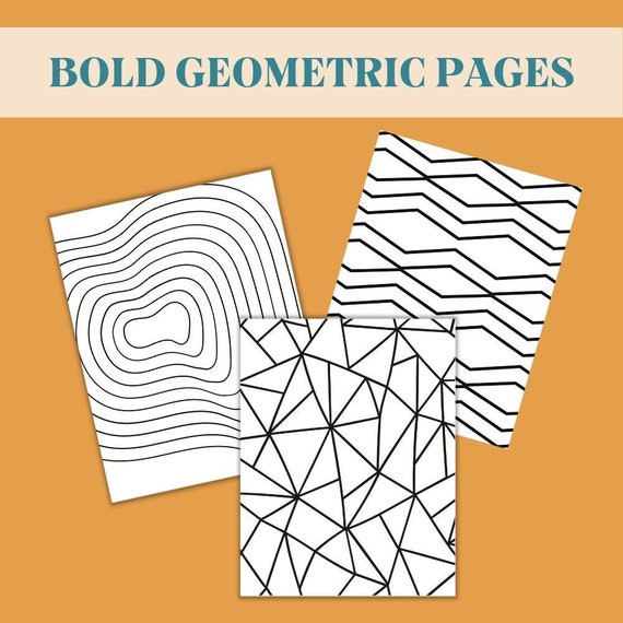 Abstract coloring pages for adults, adult coloring, adult coloring book geometric shapes, abstract coloring pages