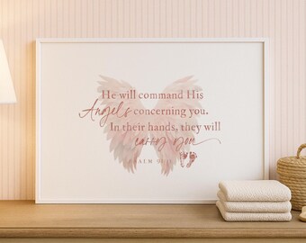 Angels | Infant Loss Remembrance | Child | Sympathy Gift | Inspirational Home Decor | Girl