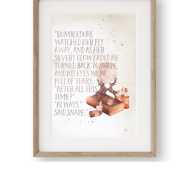 Children's Literature (HP) 2 | Art Print | Watercolor | Digital Art | Printable Art