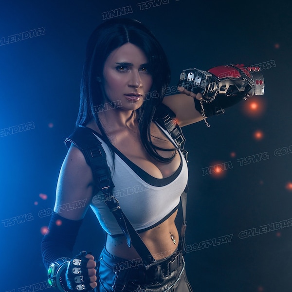 Tifa Lockhart Final Fantasy VII Cosplay Póster