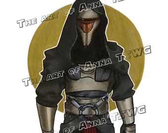 Darth Revan Art Print