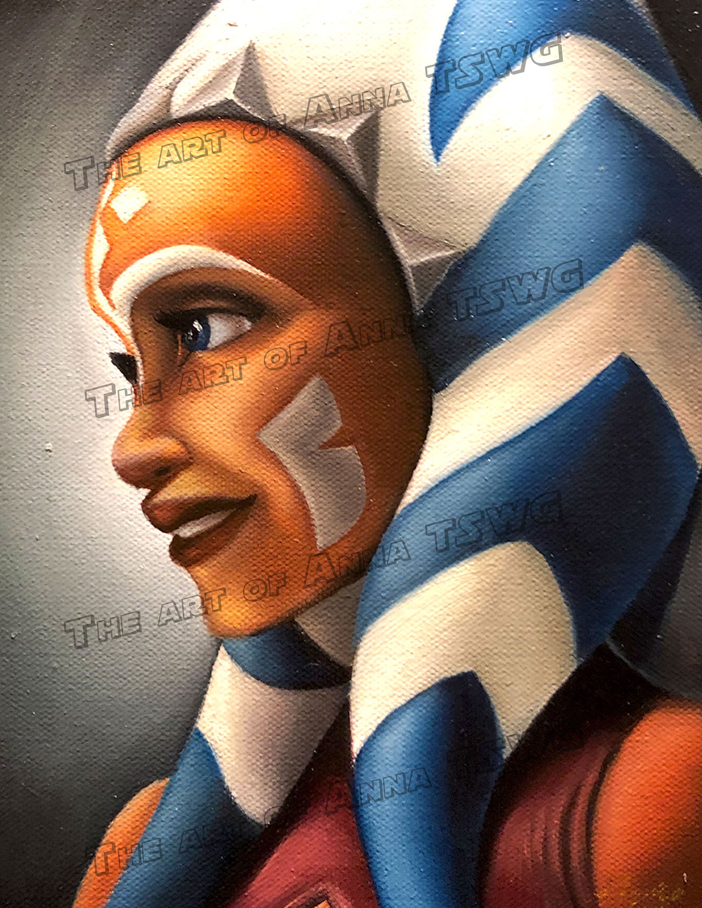 Ahsoka Tano Art Print Etsy México