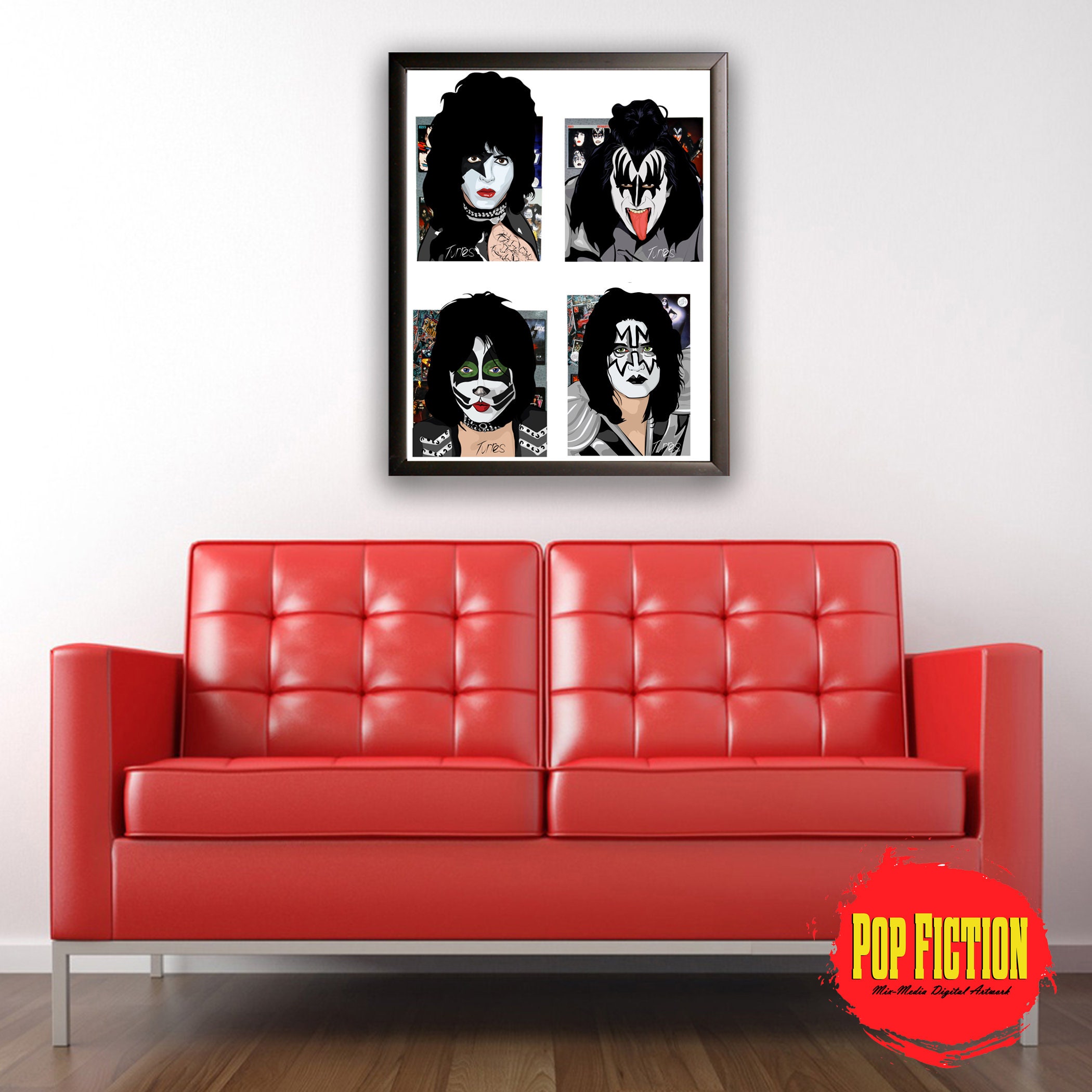 Paul stanley art - Etsy 日本