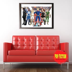 The Boys Movie Poster-Limited Edition Collectibl-Home Decor-Gifts for him-Room Decor