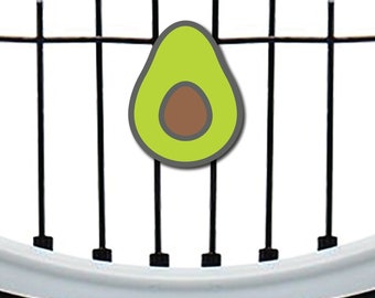 Delicious Dampeners - (2-Pack) Avocado - Food Tennis Vibration Dampener