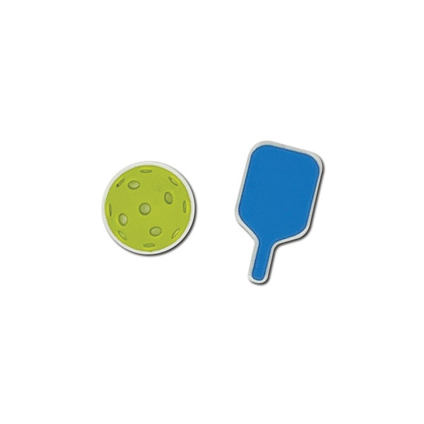 Pickleball Shoe Charms - Blue (2-Pack)