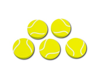 Tennis Ball Erasers (5-Pack)