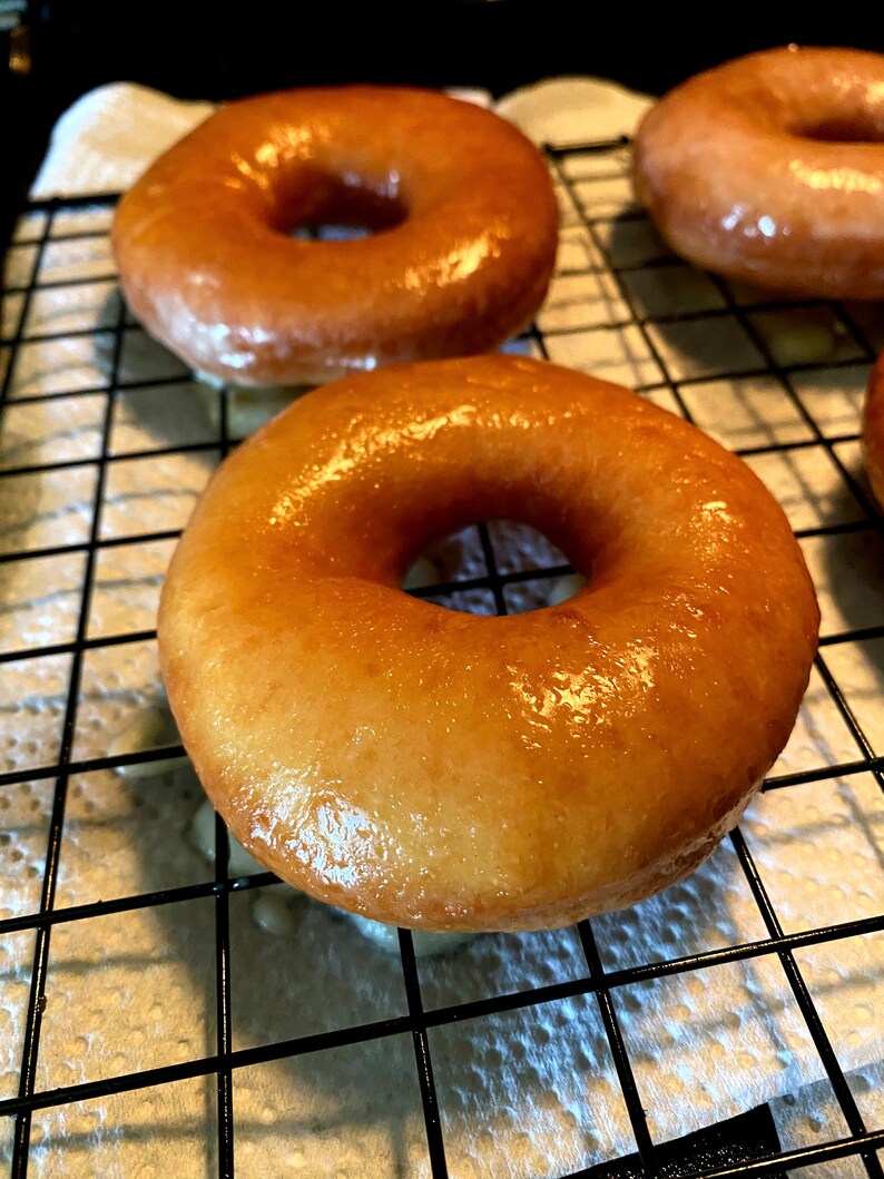 Dairy Free, Soft, Glazed Vegan Donuts exotic Vegan Donuts Etsy