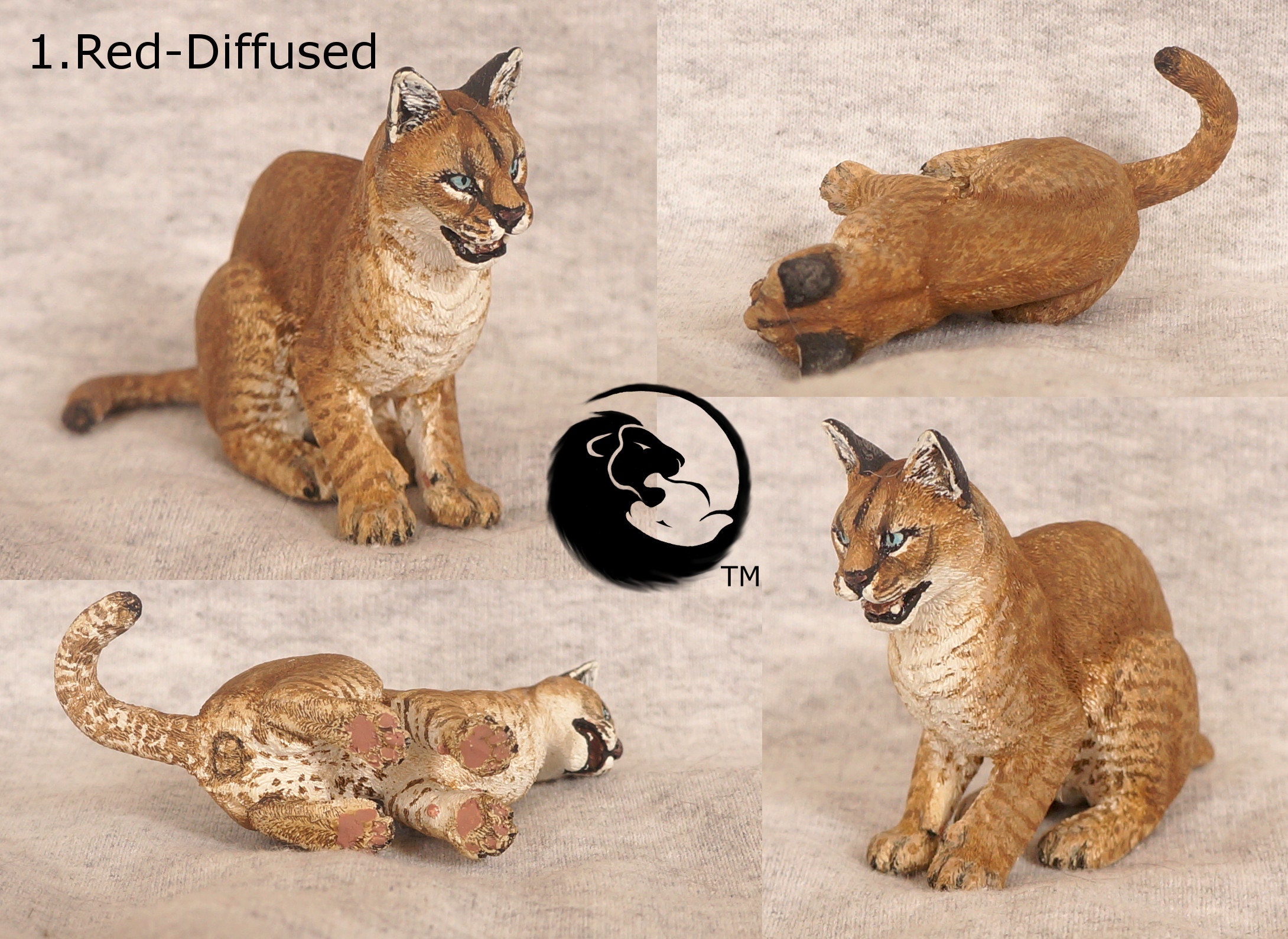 アフリカンゴールデンキャット - 完全な猫シリーズ - Etsy 日本