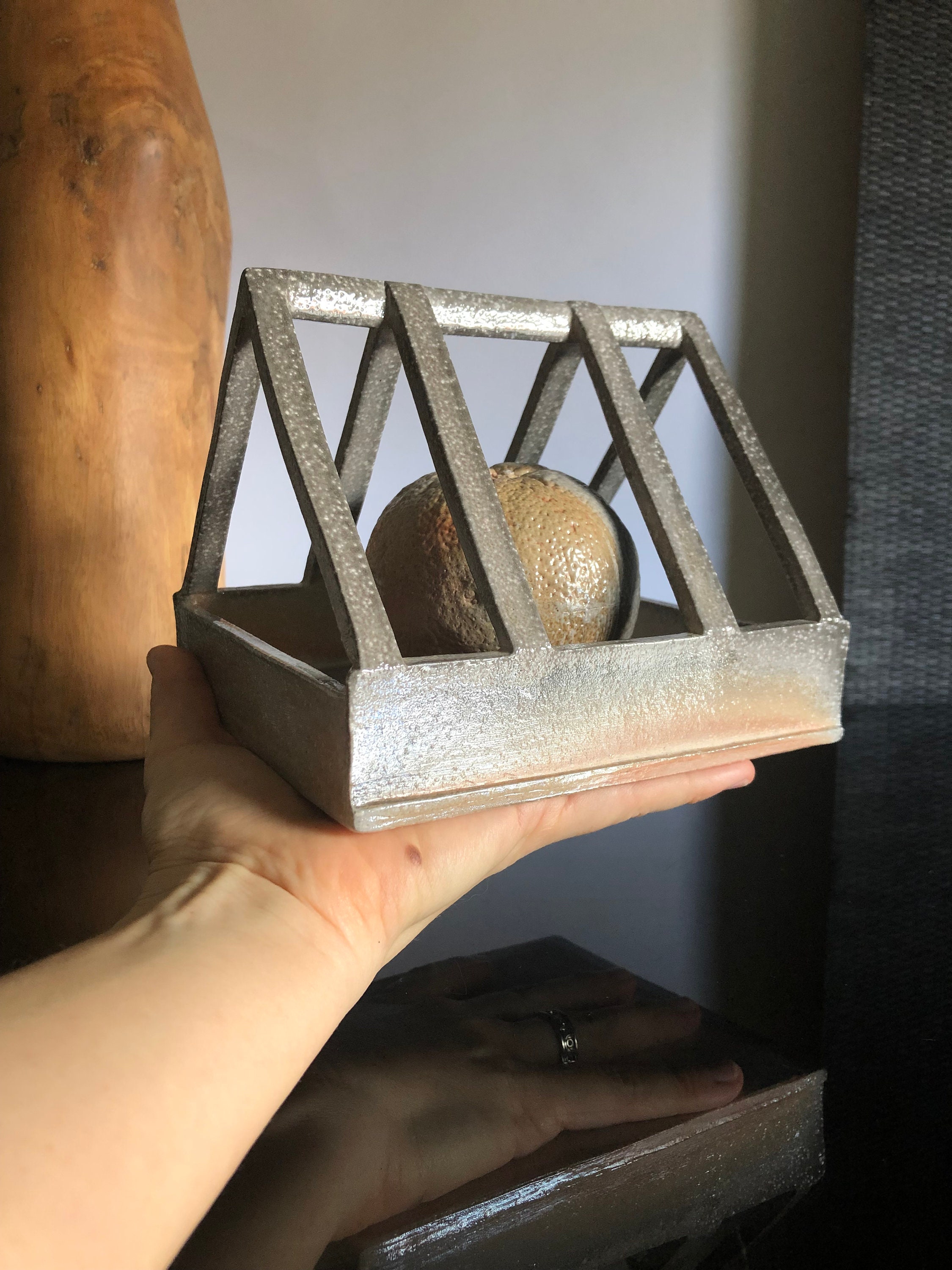 Restaurant Skulptur Keramik Küche Kunst mit Original Orange | Etsy