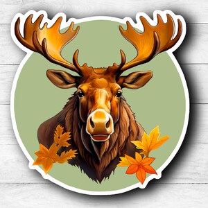 Moose Sticker