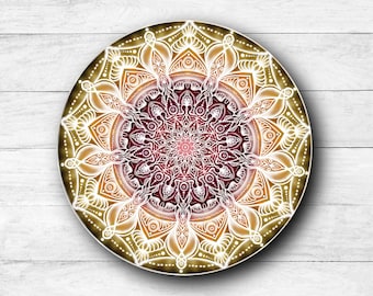 Glowing Mandala Sticker