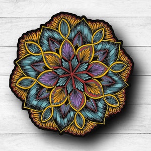 Colorful Mandala Sticker