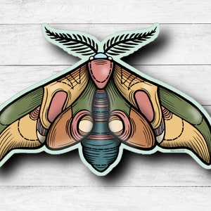 Moth Sticker