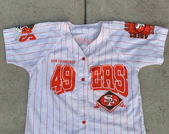 san francisco 49ers baseball jersey