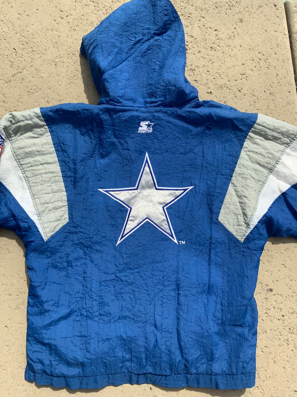 Vintage 90s NFL Dallas Cowboys Starter Jacket Medium Etsy