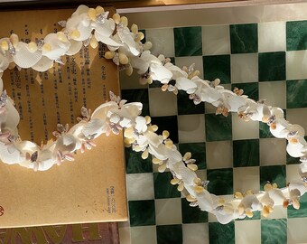 Vintage Cockle Tahitian Shell Garland/Lei