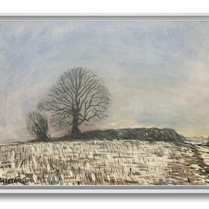 Winter landscape, Somerset