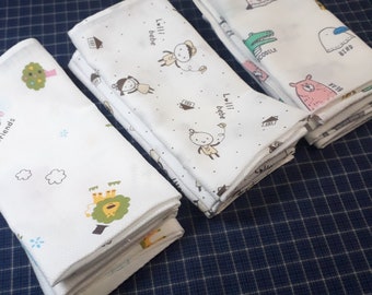 35x35cm soft handkerchief, for baby/kids/adult, cotton fabric handkerchief