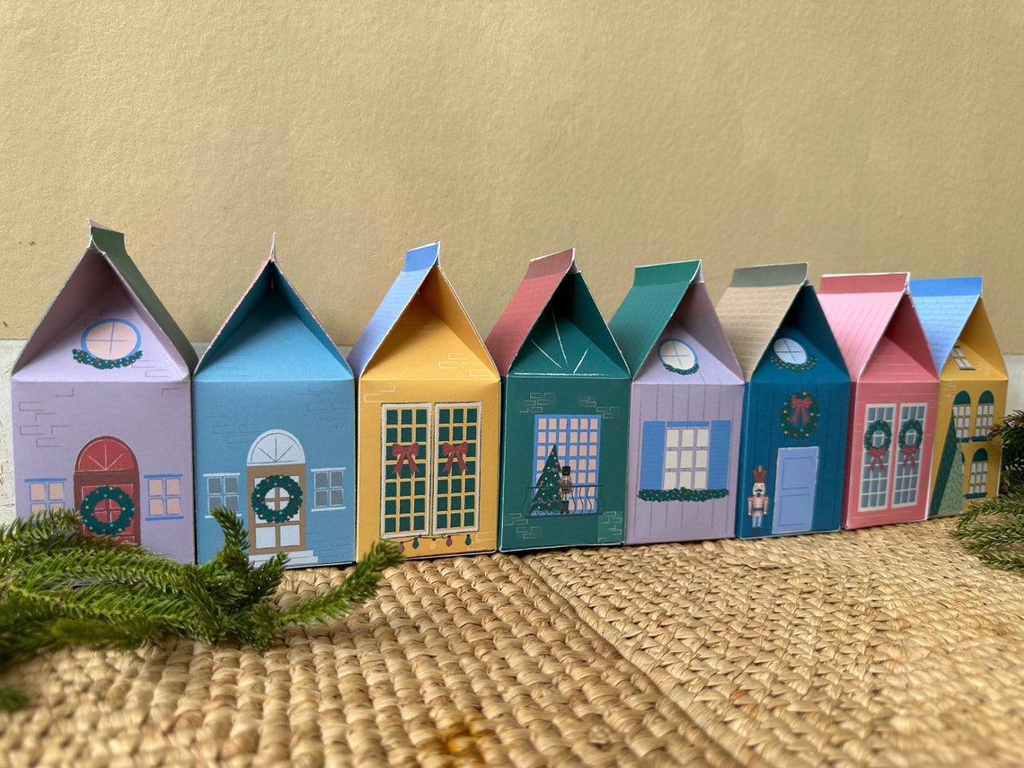 Printable Advent Calendar Christmas Village Printable Christmas printable-advent-calendar-christmas-village-printable-christmas