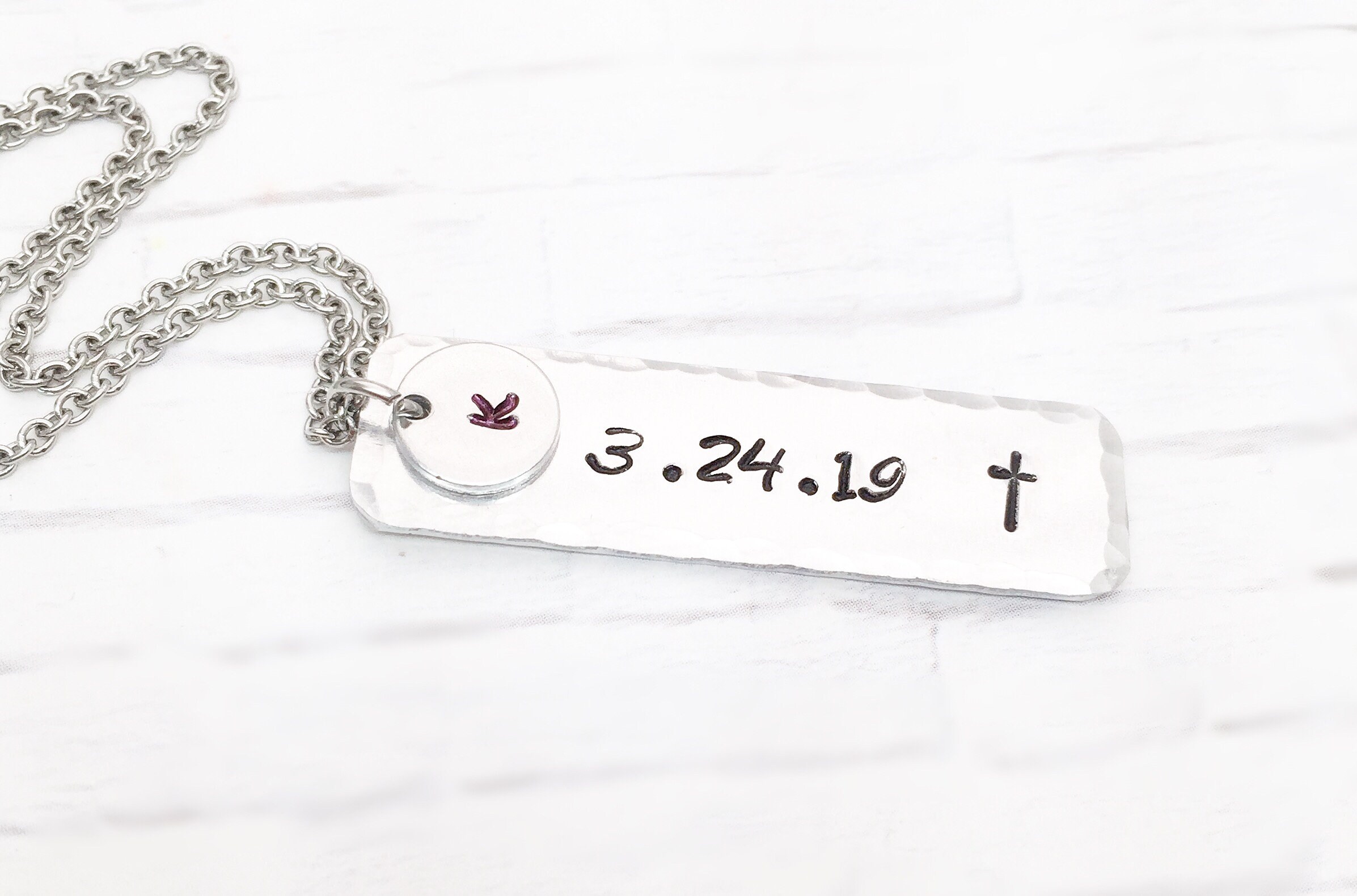 Confirmation Necklaces Baptism Necklaces Baptism Gifts Etsy