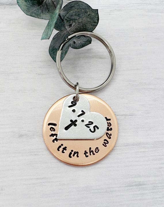 Baptized in Christ keychain, baptism gift, adult baptism gift, men baptism keychain, religious jewelry, christian keychains, religious gifts
