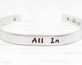 All in baptism, teen baptism gift, baptism bracelets, adult baptism gifts,  religious bracelets, teen baptism bracelets, baptism gifts girl