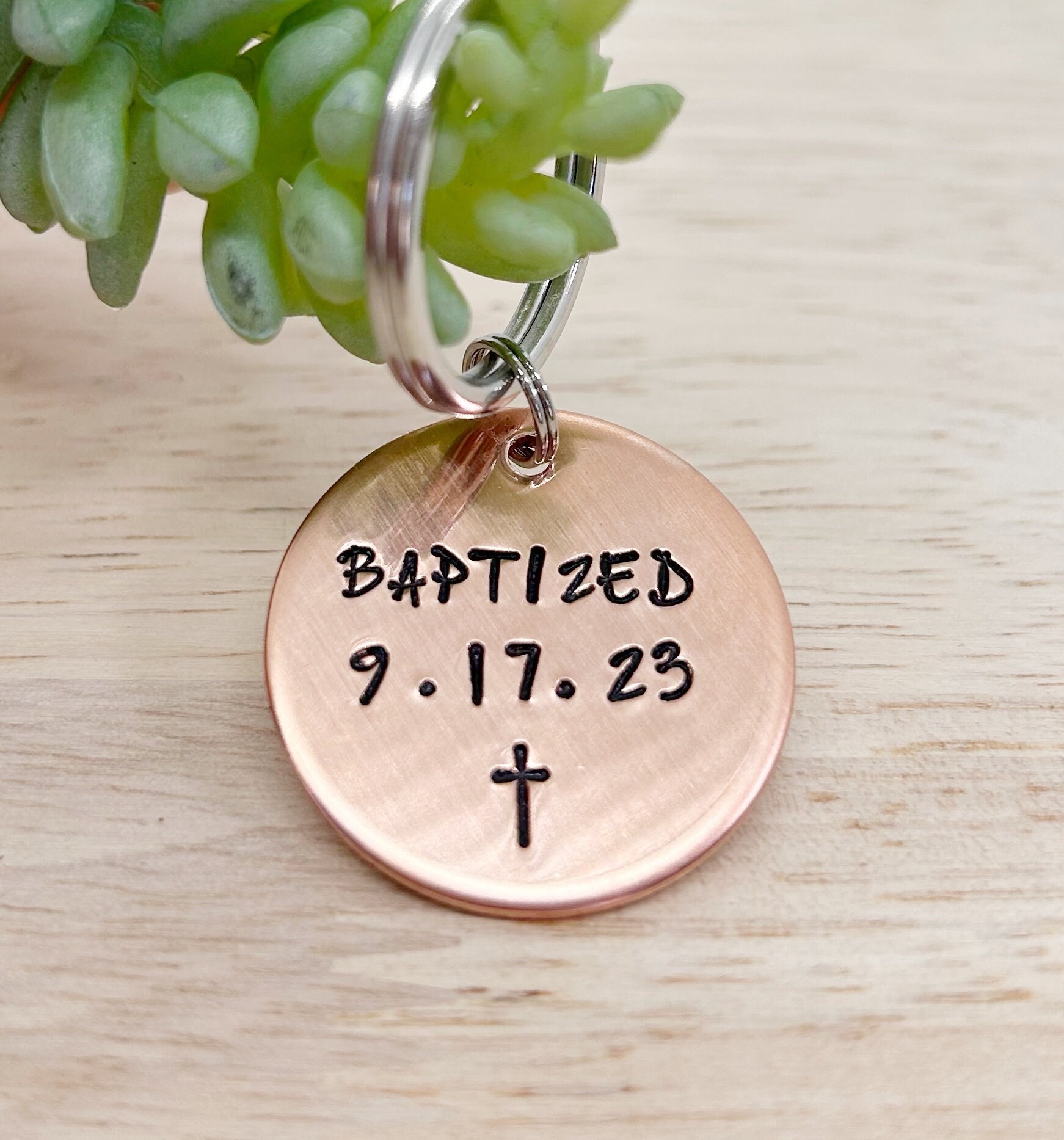 Baptized Keychains, All In, Baptism Gifts, Adult Baptism Gift, Men ...