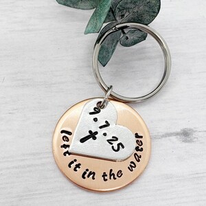 Getauft in Christus Schlüsselbund, Taufgeschenk, Taufgeschenk für Erwachsene, Männer Taufe Schlüsselbund, religiöser Schmuck, christliche Schlüsselanhänger, religiöse Geschenke Bild 2