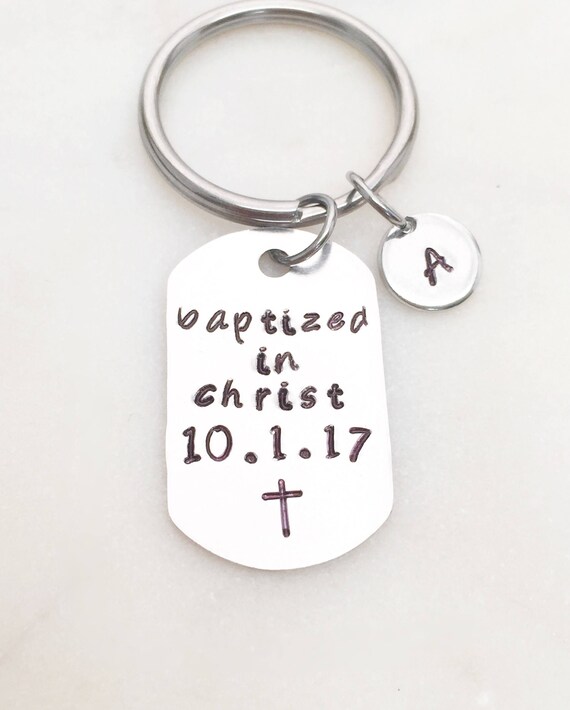HUTIMY Baptismal Gifts For Adults Keychain Women Teenagers