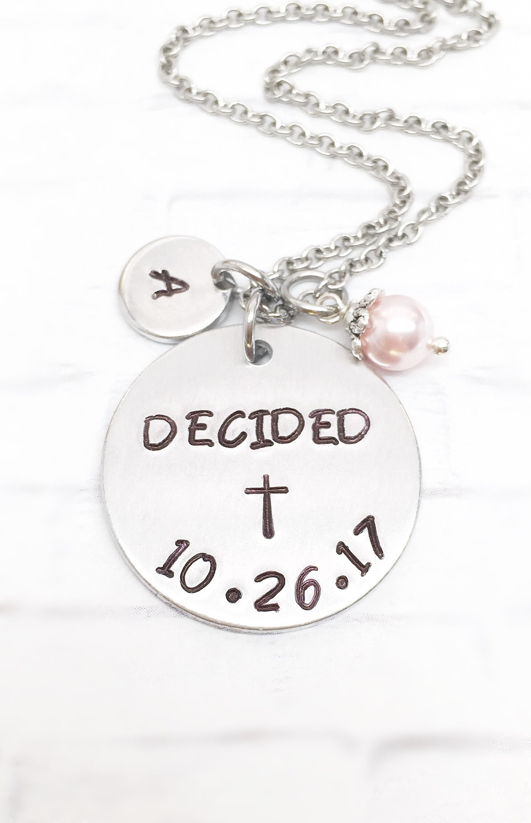 Baptism Necklace, JW Baptism, Decided Necklace, Baptism Necklace, Teen