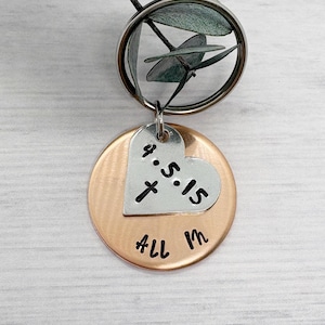 I decided keychain, teen baptism gifts, adult baptism gift, men baptism keychain, religious jewelry, christian keychains, religious gifts