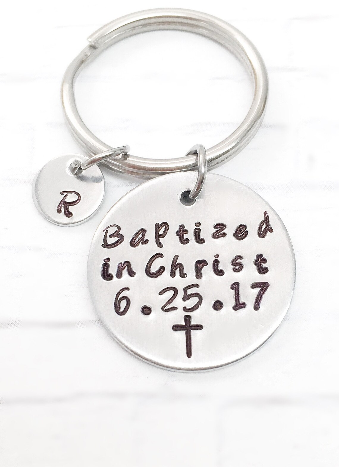 Adult Baptism Gifts Baptized in Christ Baptism Keychain Etsy